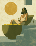 Vibin In The Sun Print