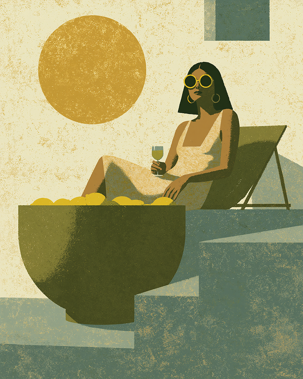Vibin In The Sun Print