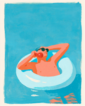 Busy Chillin' Print