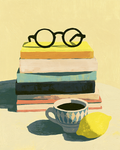 Coffee And Books Print
