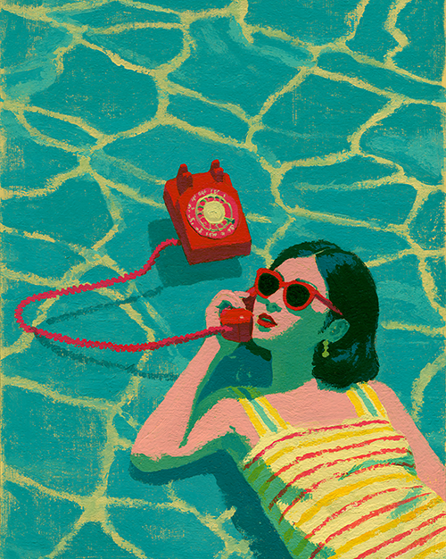 Don’t Call Me After 5 PM Print