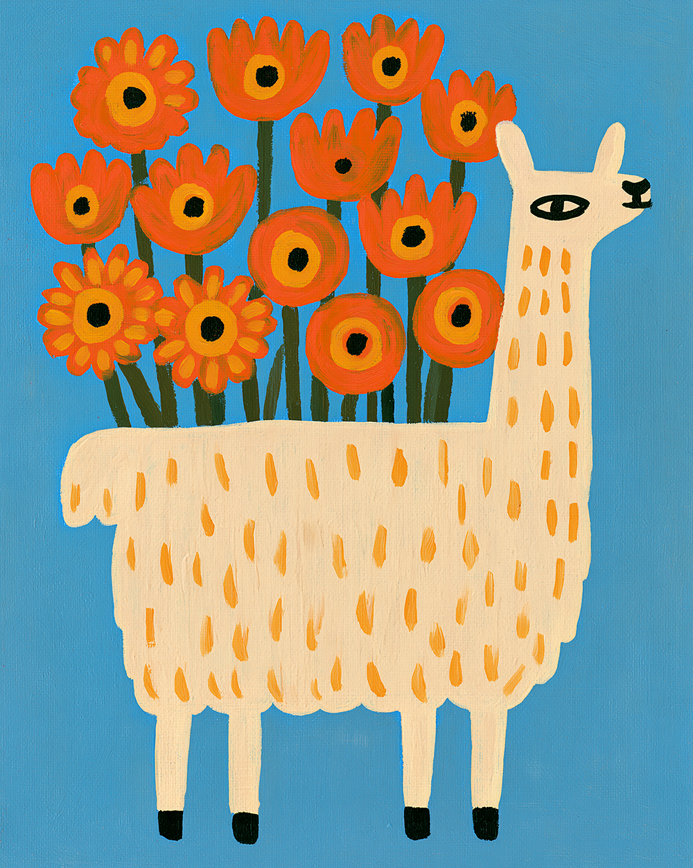 Flowerbomb Lama