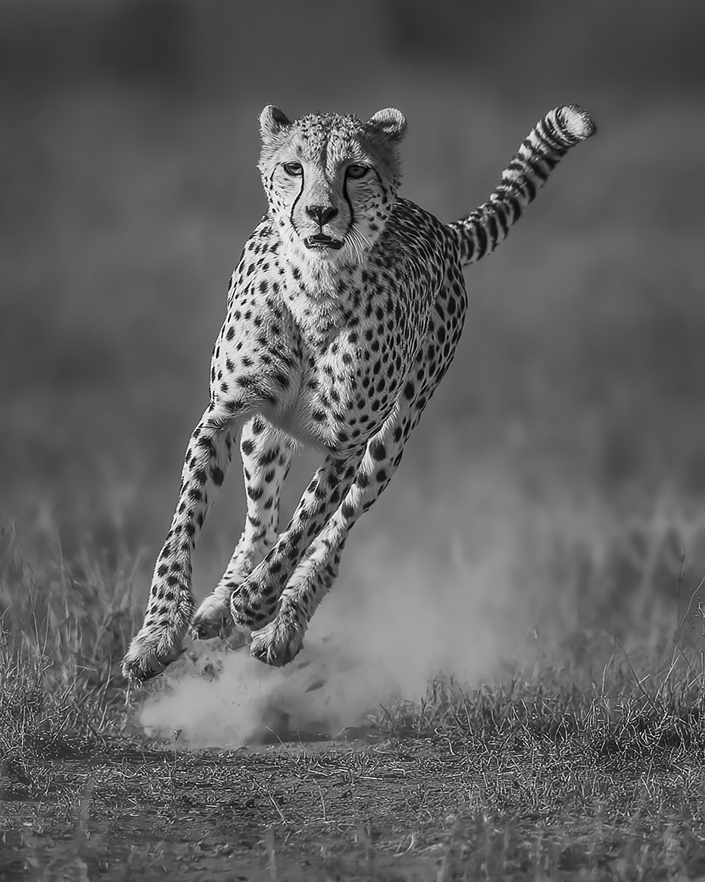 Hunting Cheetah Print