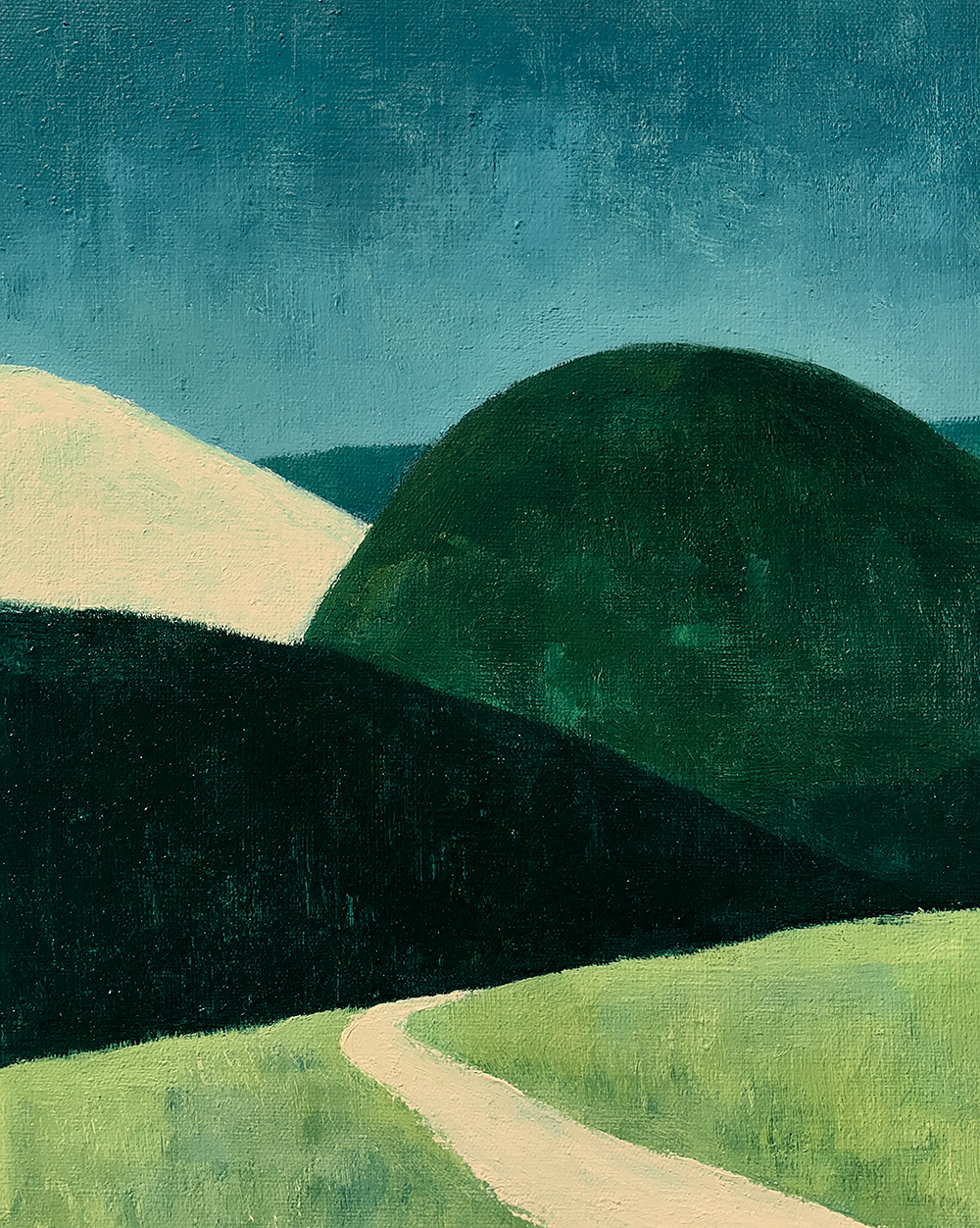 Painted Landscape Print