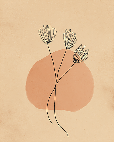 Soft Botanical Print