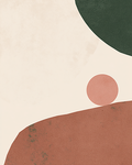 Terracotta Balance Print