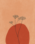 Terracotta Botanical Print