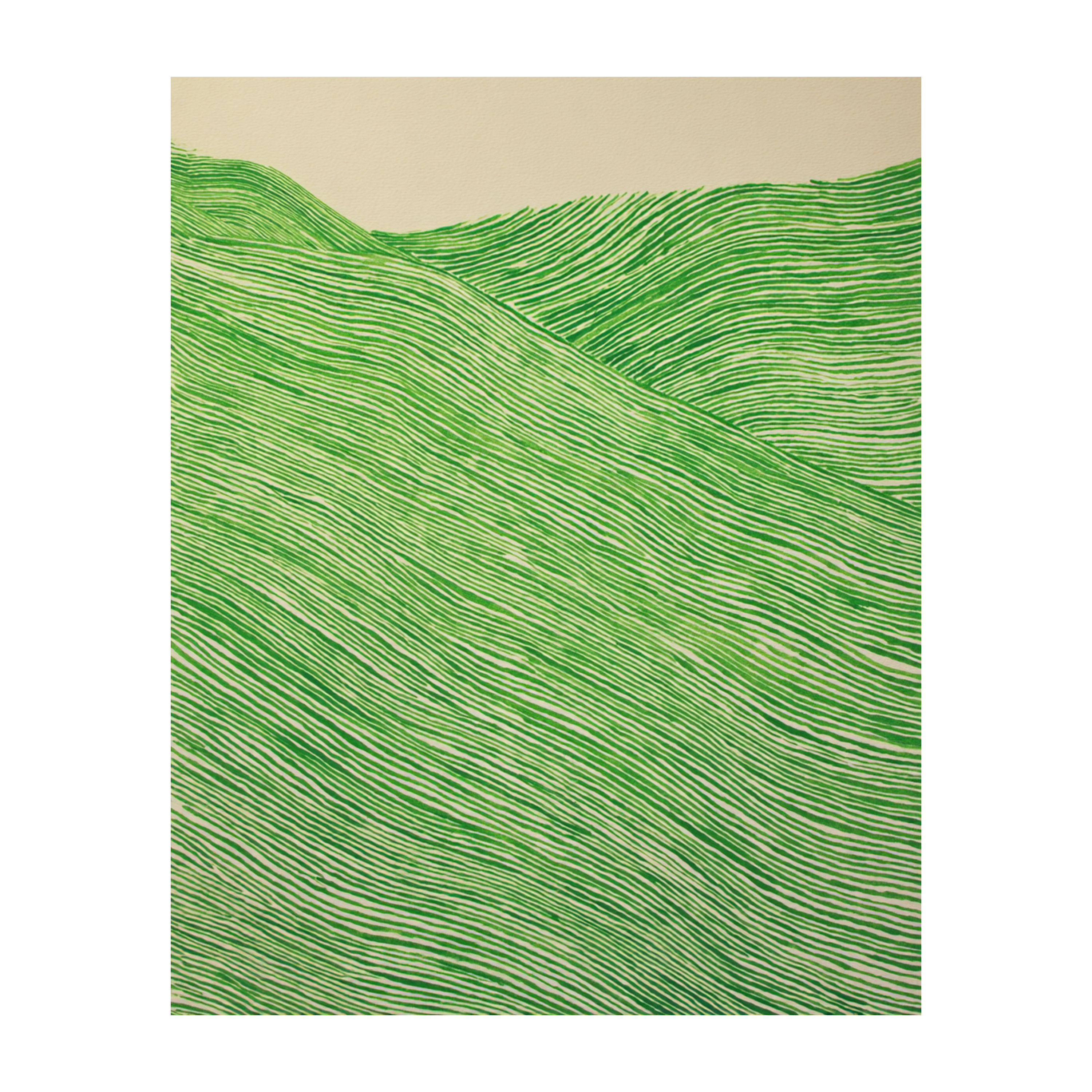 Green Hill Print