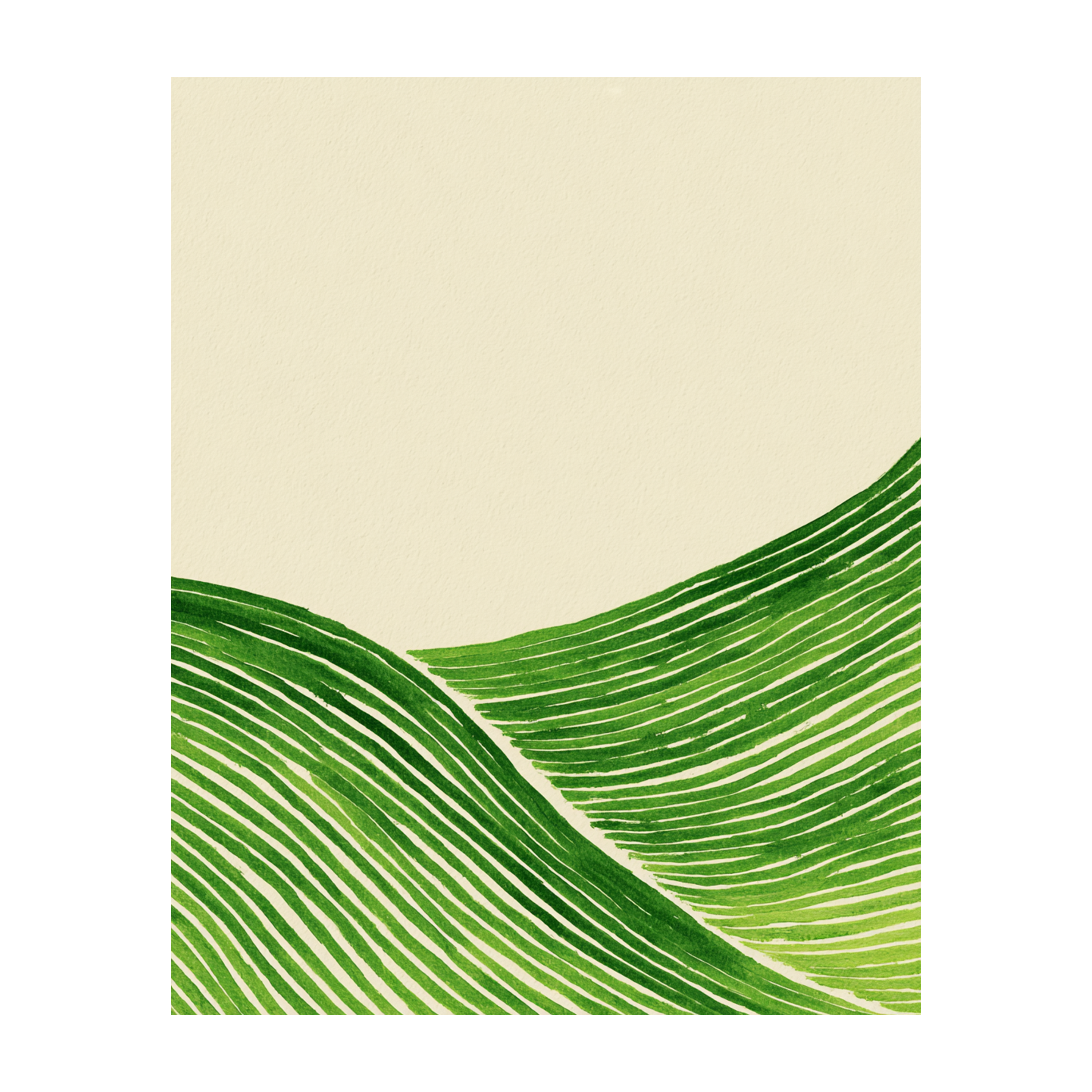 Under the Hill Graphic Print